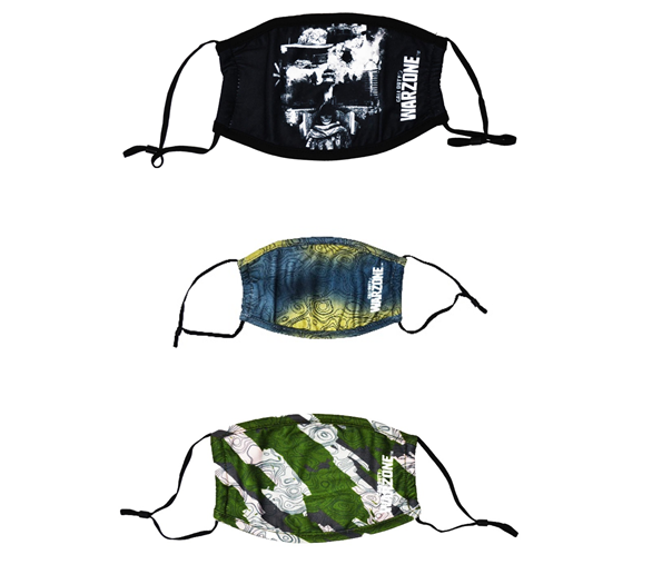 Face mask - Call of Duty Warzone 3 pack