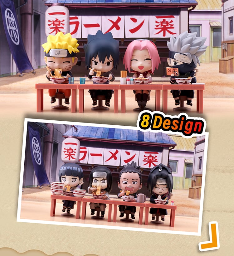 BN Figure Q Naruto Shippuden Ramen Series Blind Box