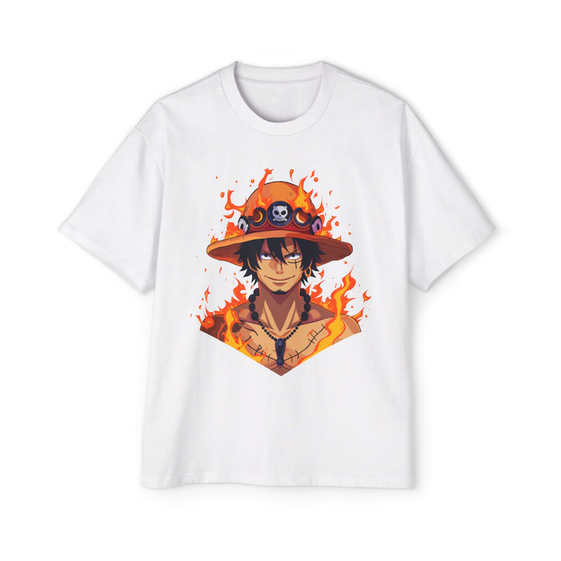 The On Fire Ace Men's Heavy Oversized Tee