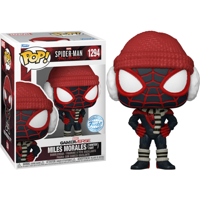 Funko Pop! Spider-Man Miles Morales - Miles Morales (Winter Suit)