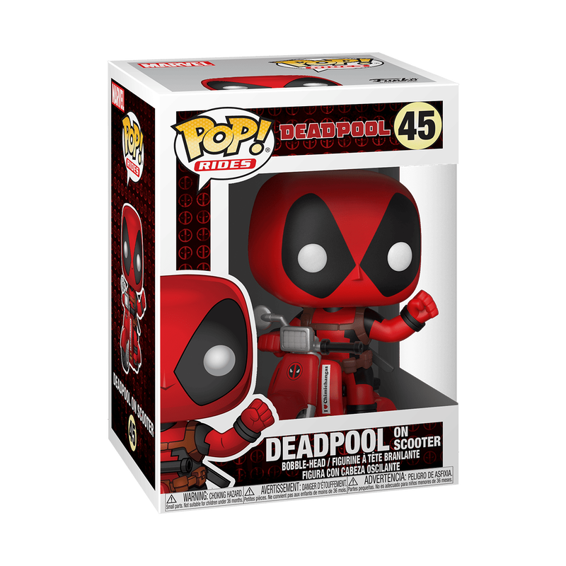 Funko Pop! Deadpool on Scooter