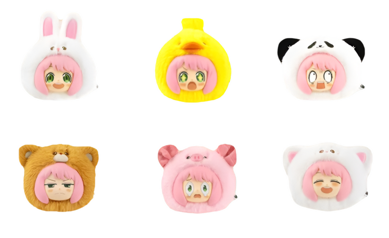Spy Family The Animal Party Plush Pendant Blind Box EAKI