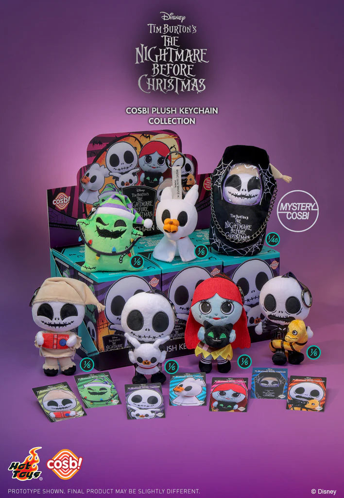 Hot Toys - The Nightmare before Christmas Cosbi Plush Keychain Collection