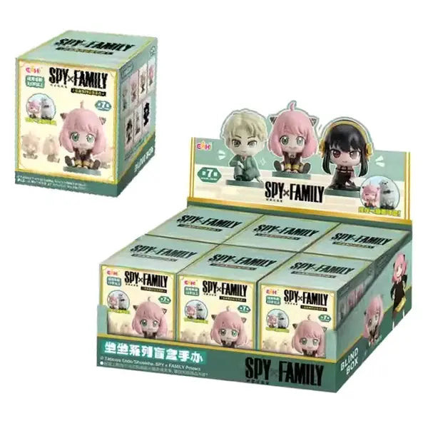 EAKI Spy X Family Sitting Blind Box Figurine