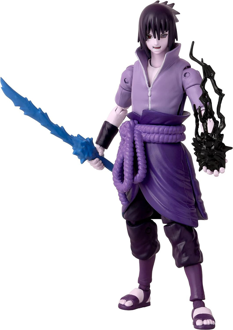 Anime Heroes Sasuke Uchiha Rinnegan/ Mangekyo Sharingan Figure