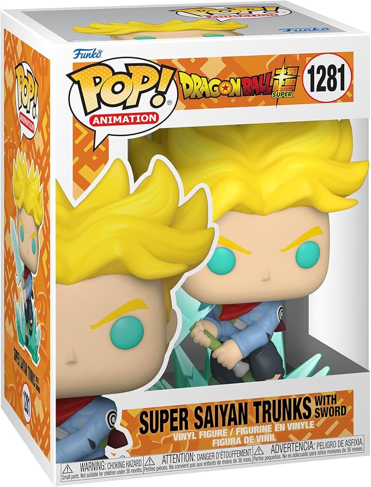 Funko Pop! Dragon Ball Super - Super Saiyan Trunks with Sword