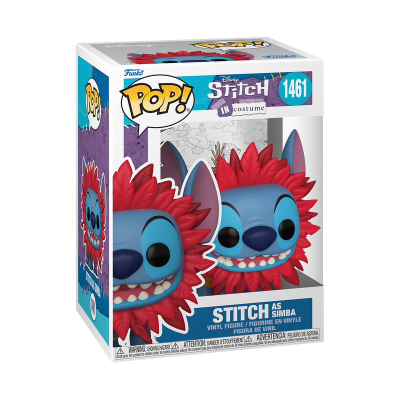 Funko Pop! Stitch in Costume - Stitch as Simba