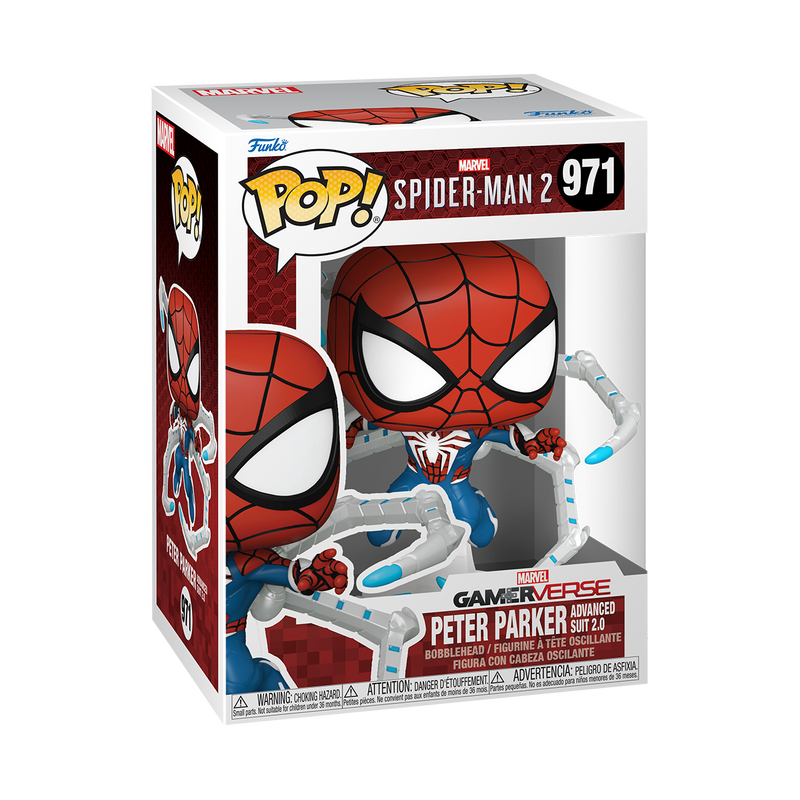 Funko Pop! Spider-Man 2 - Peter Parker (Advanced Suit 2.0)