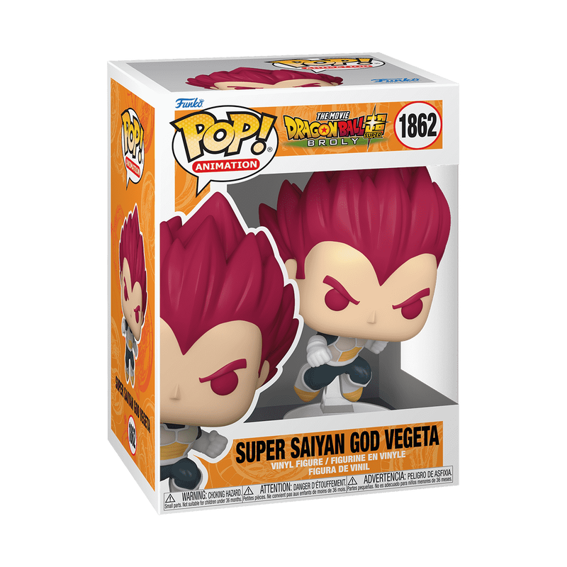Funko Pop! Dragon Ball Super: Broly - Super Saiyan God Vegeta