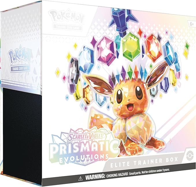 *PRE ORDER Pokémon TCG: Scarlet & Violet-Prismatic Evolutions Elite Trainer Box