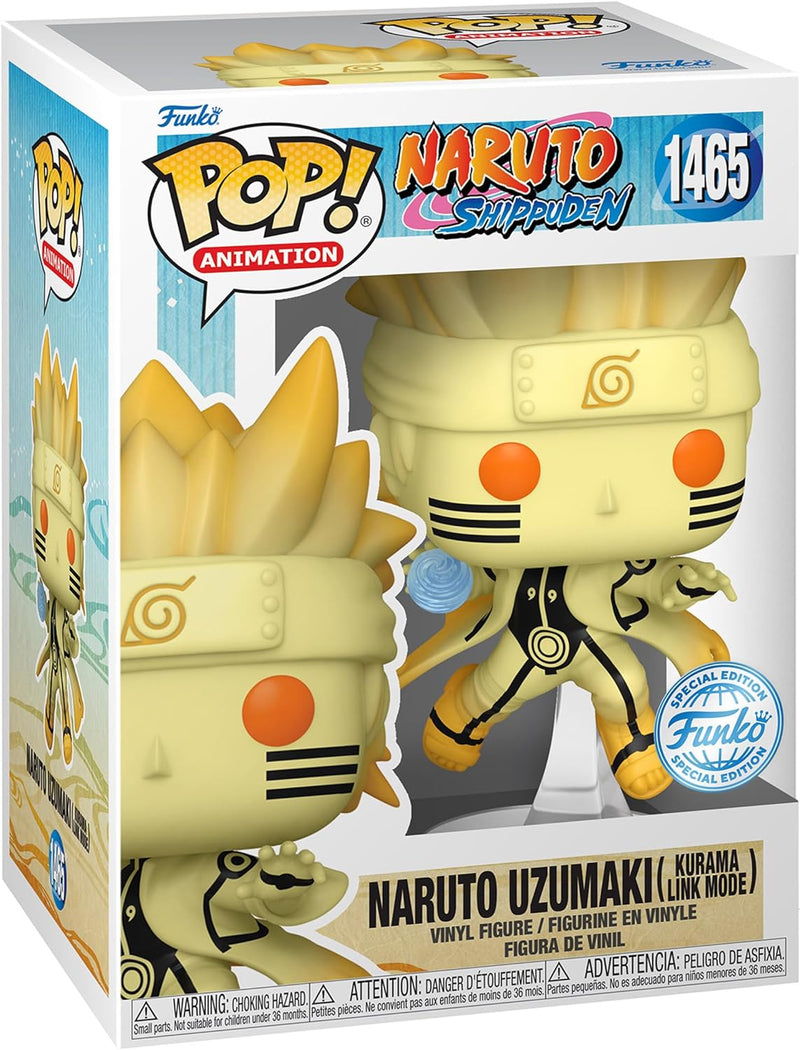 Funko Pop! Naruto Shippuden - Naruto Uzumaki (Kurama Link Mode)