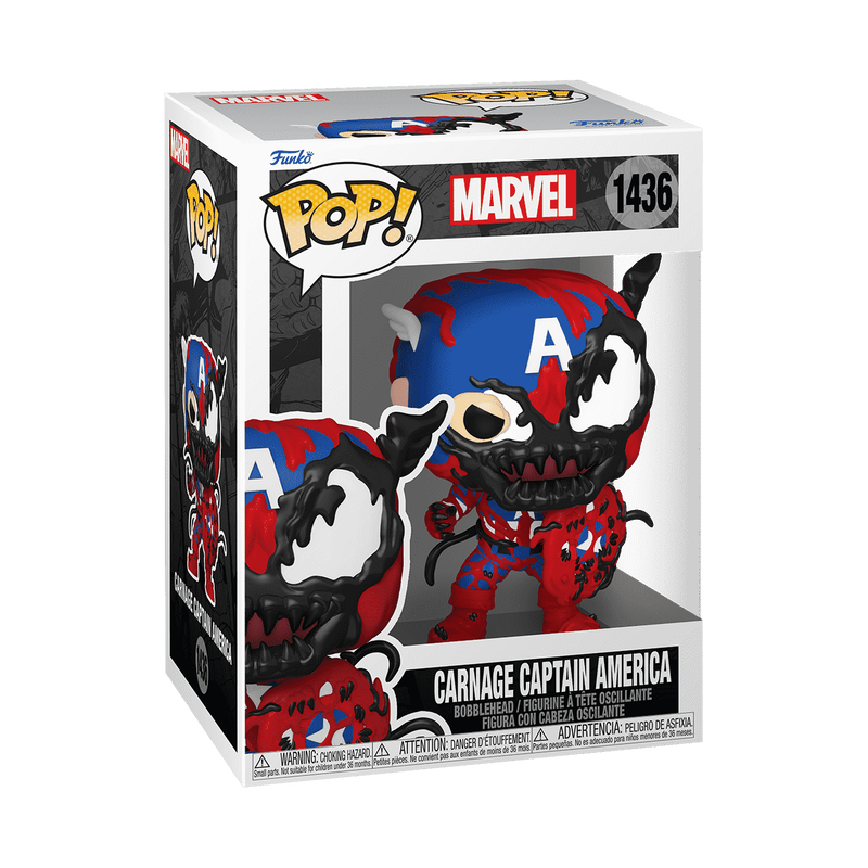 Funko Pop! Marvel - Carnage Captain America