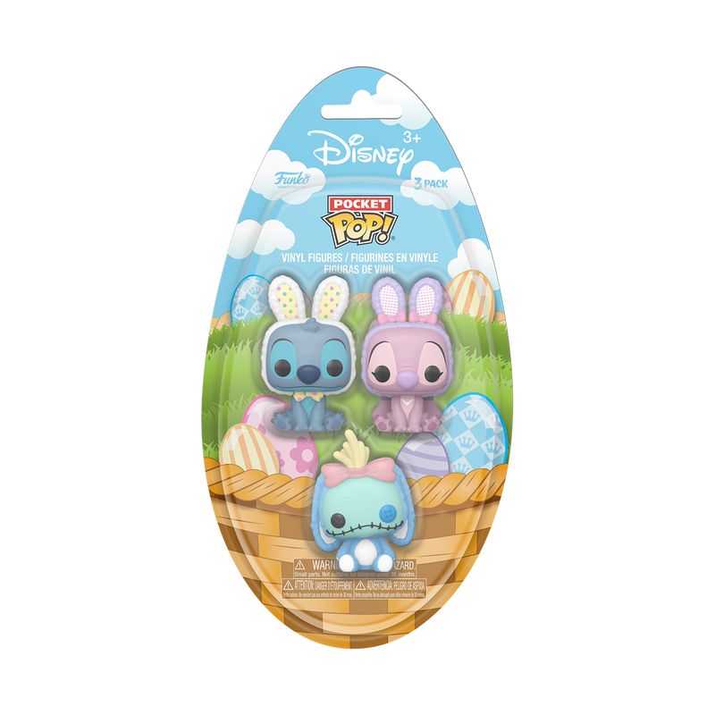 Pocket Pop! Stitch, Angel, Scrump 3-Pack