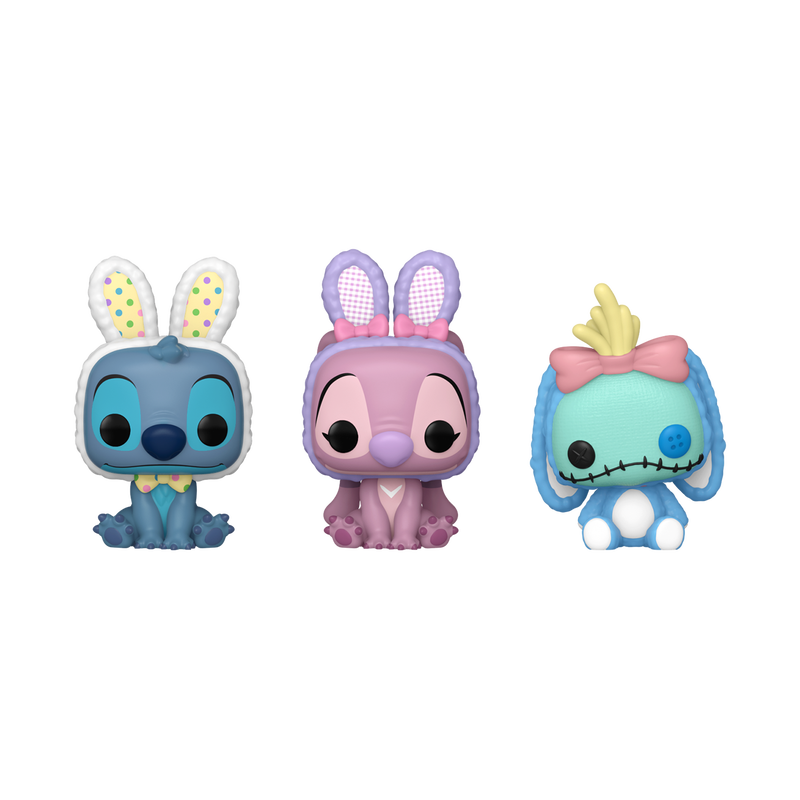 Pocket Pop! Stitch, Angel, Scrump 3-Pack