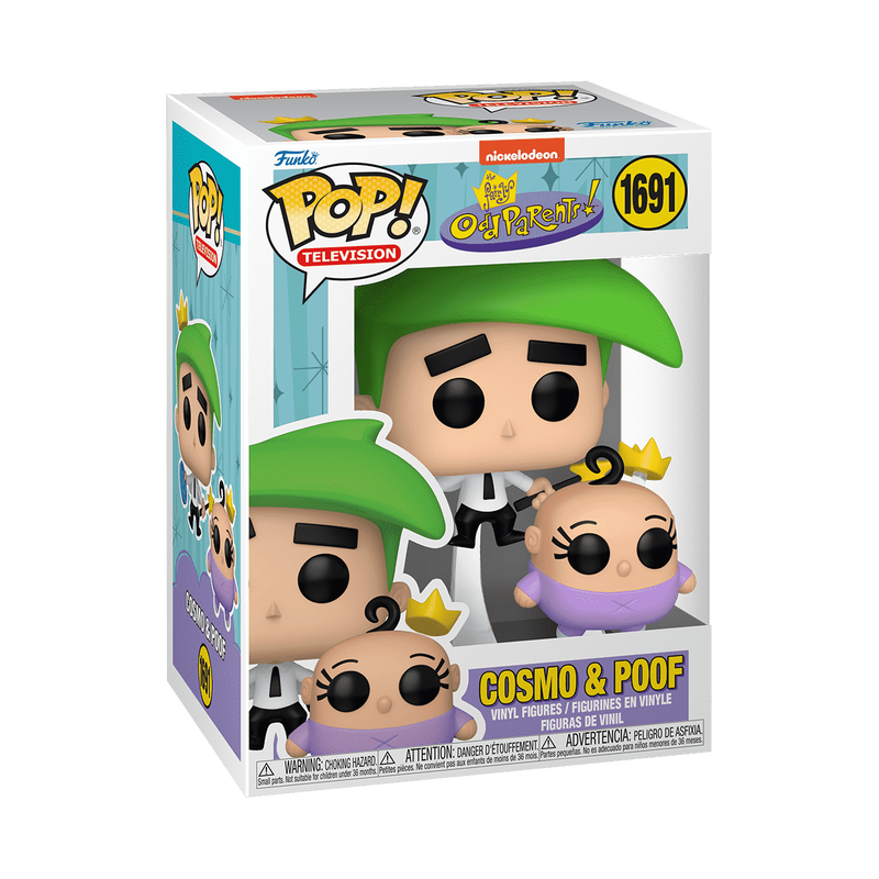 Funko Pop! The Fairly OddParents - Buddy Cosmo & Poof