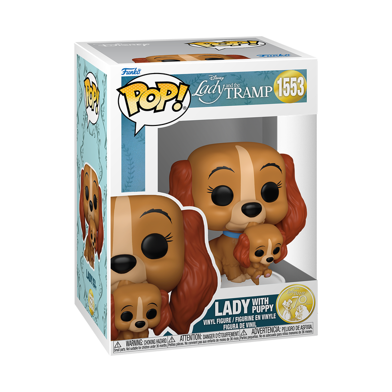 Funko Pop! Lady and the Tramp - Lady with Puppy