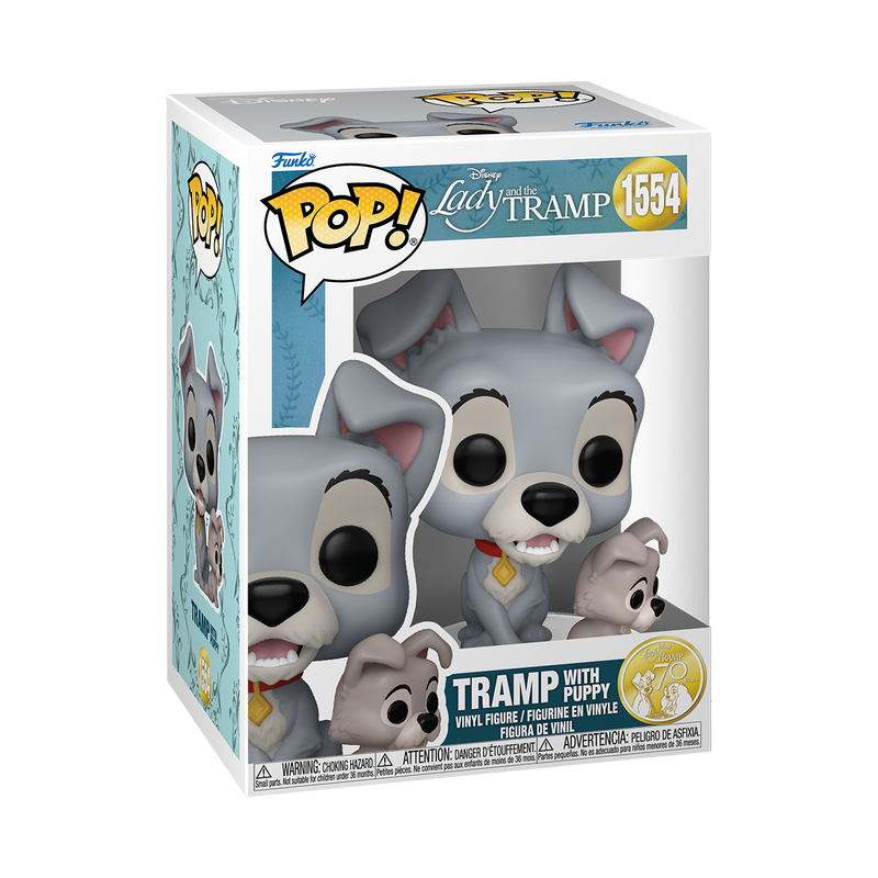 Funko Pop! Lady and the Tramp - Tramp with Puppy