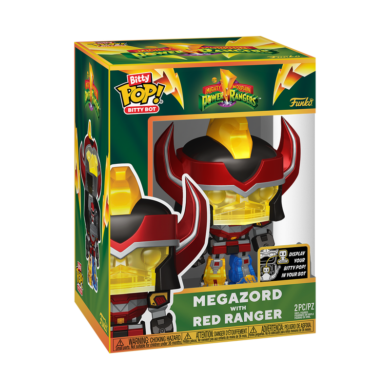 Bitty Pop! Bitty Bot Megazord with Red Ranger