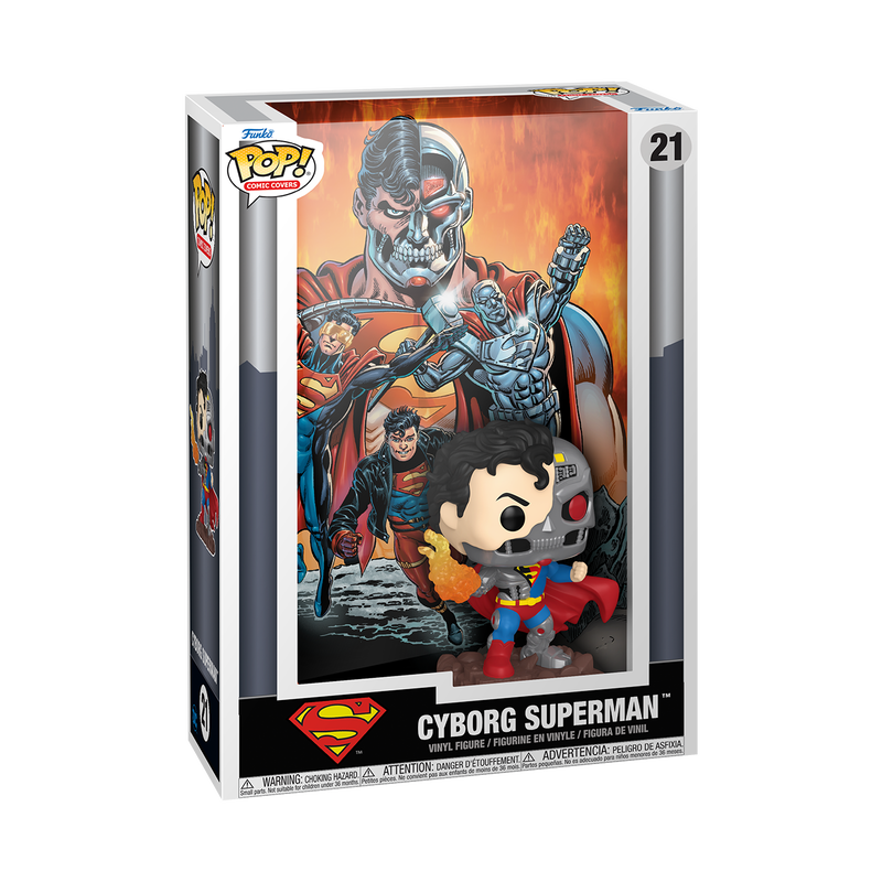 Funko Pop! DC Comic Cover Cyborg Superman