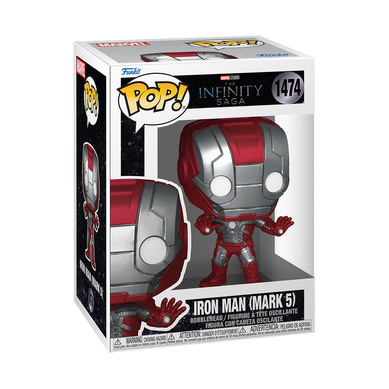 Funko Pop! The Infinity Saga - Iron Man (Mark 5)