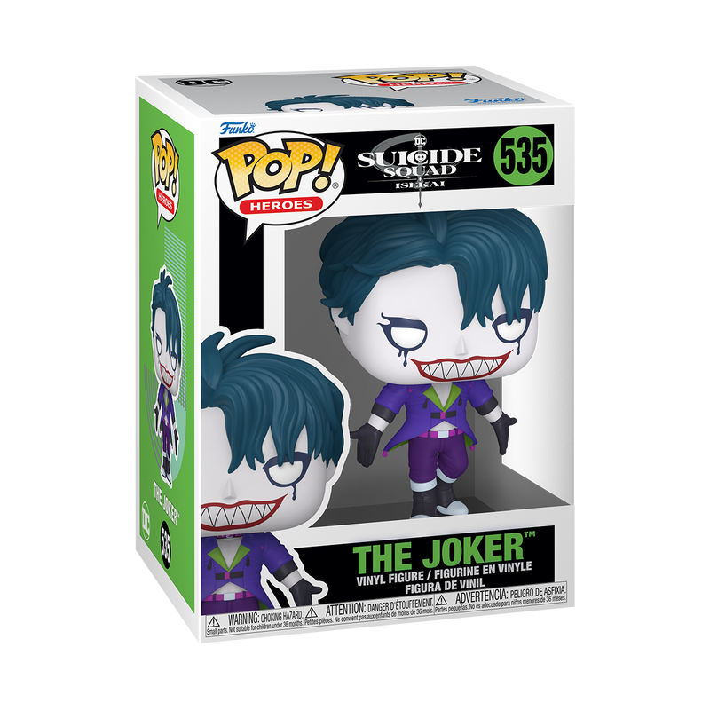 Funko Pop!  Suicide Squad: Isekai - The Joker #533|#544  (Regular & Chase)