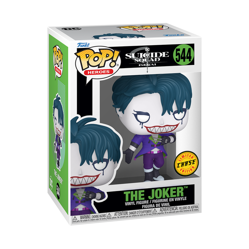 Funko Pop!  Suicide Squad: Isekai - The Joker #533|#544  (Regular & Chase)