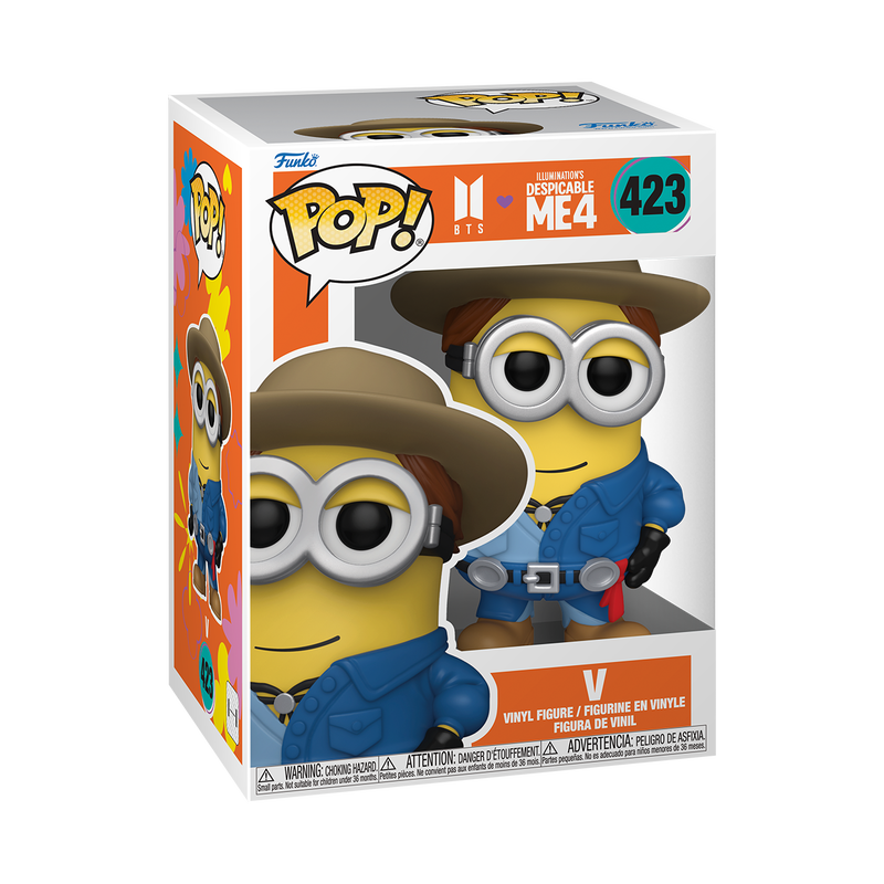 Funko Pop! BTS X Despicable Me 4 - V