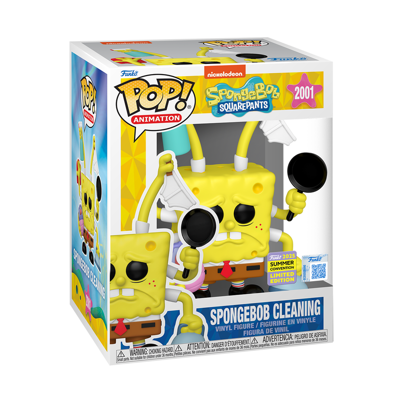 Funko Pop! SpongeBob SquarePants - SpongeBob Cleaning