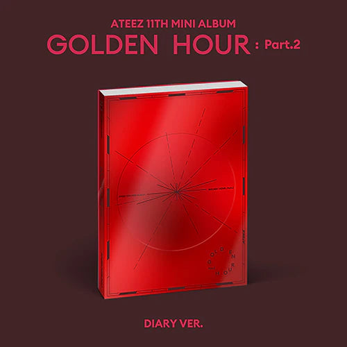 Ateez Album - Golden Hour Part.2 (3 Versions)