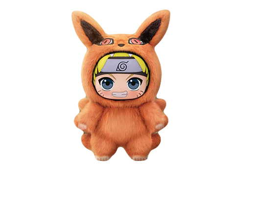 Naruto Beast Party Plush Blind Box Top Toy(SELECTED AT RANDOM)
