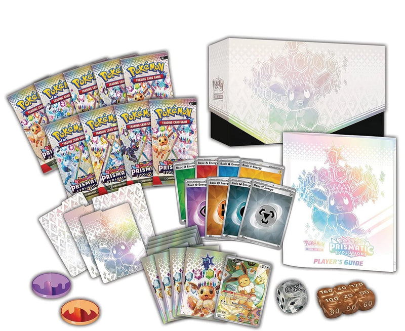 *PRE ORDER Pokémon TCG: Scarlet & Violet-Prismatic Evolutions Elite Trainer Box