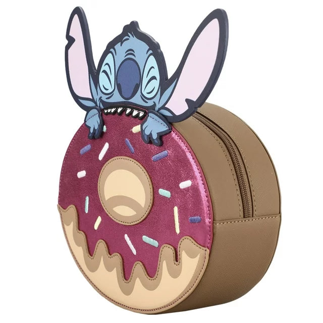 Disney Stitch Donut Cosmetic Bag