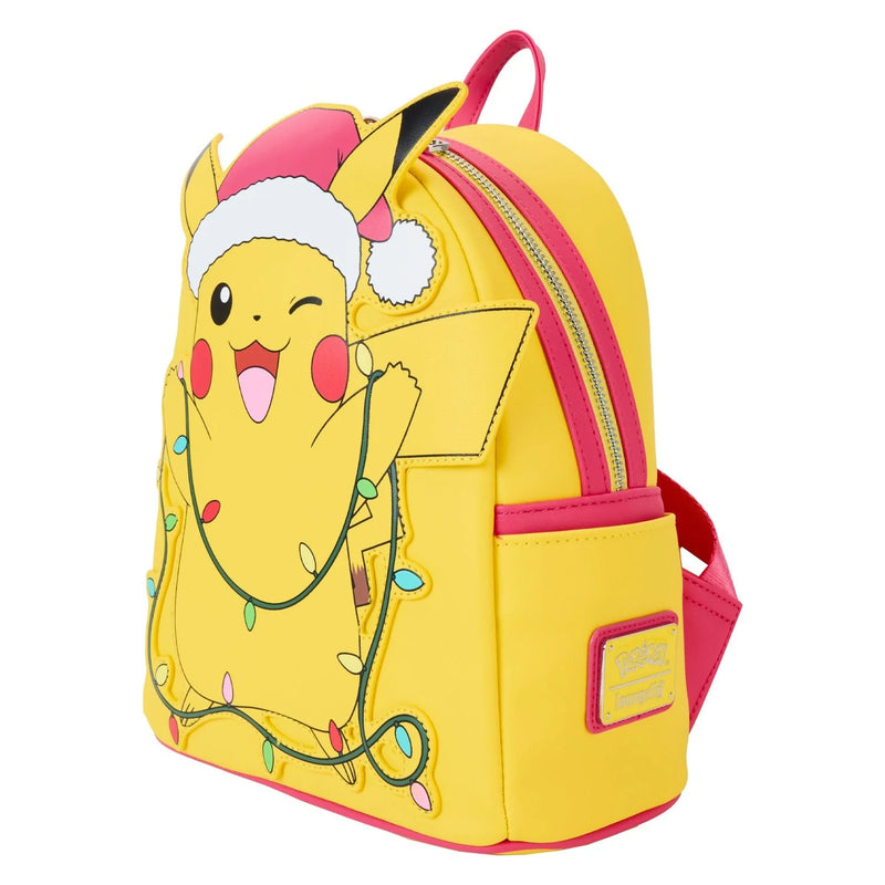 Loungefly Pokemon: Holiday Pikachu Mini Backpack