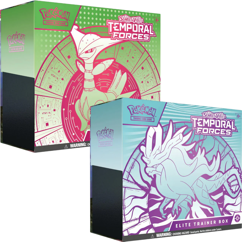 Pokémon TCG: Scarlet & Violet—Temporal Forces Elite Trainer Box