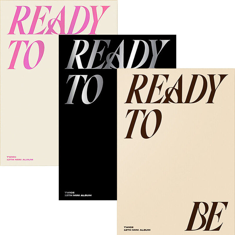 Twice Album - Ready To Be (3 Ver.)