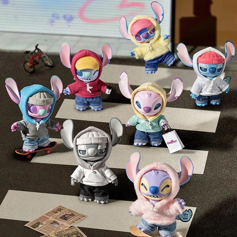 MINISO - Disney Stitch GenZ Street Series Plush Vinyl Doll Blind Box