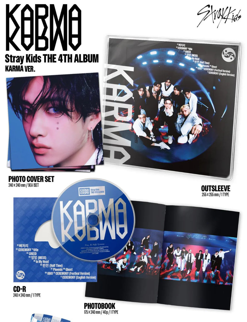 STRAY KIDS Album - KARMA Limited Ver.