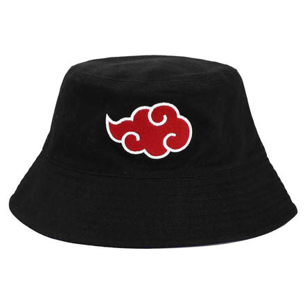 Naruto Hidden Leaf & Red Cloud Reversible Bucket Hat