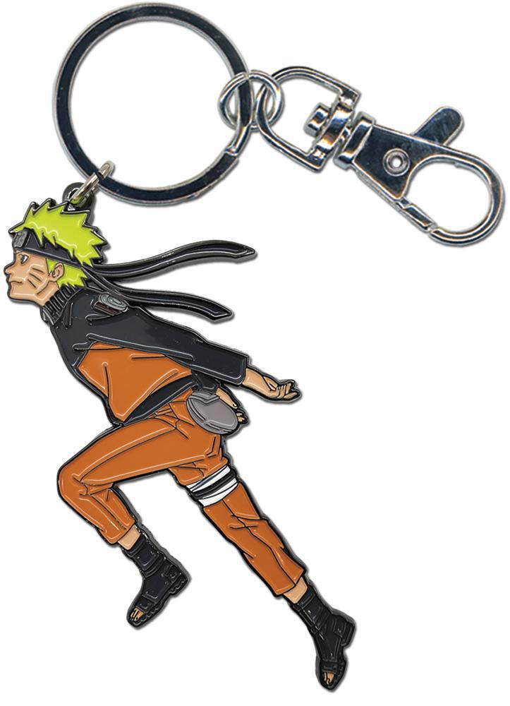Naruto Shippuden - Running Enamel Keychain