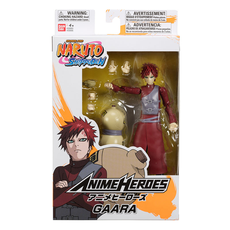 Bandai Naruto Shippuden Anime Heroe Action Figure - Gaara
