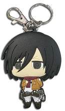 Attack on Titan - SD Mikasa Ackerman Dedicate Stance PVC Keychain