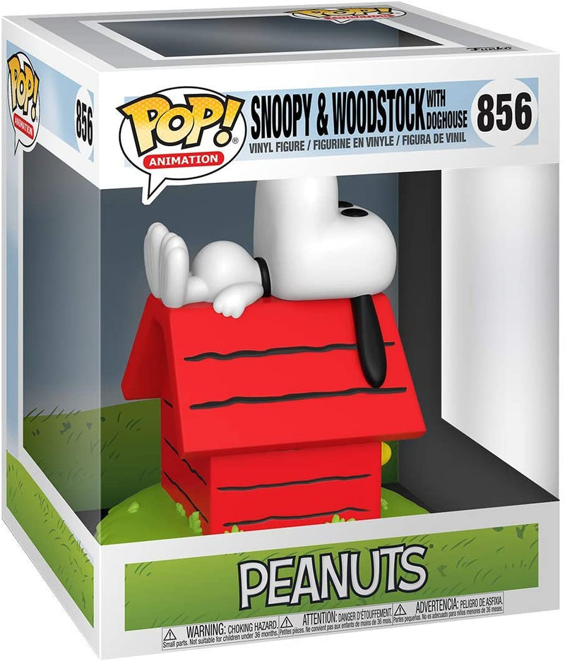 Funko Pop! Snoopy & Woodstock with doghouse