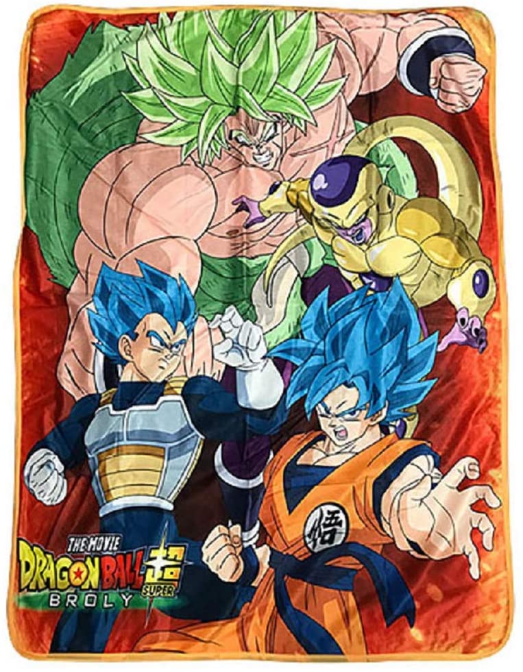 Dragon Ball Super - The Movie Broly Throw Blanket
