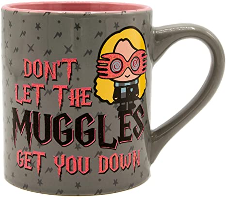 Harry Potter - Don't Let The Muggles Get Do You Down Glitter Mug