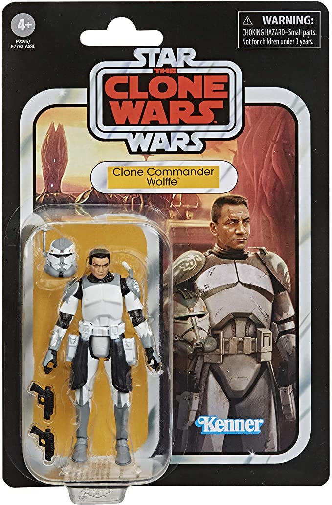 Star Wars The Vintage Collection The Clone Wars- Clone Commander Wolffe Action Figure