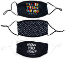 Face mask - Friends 3 pack