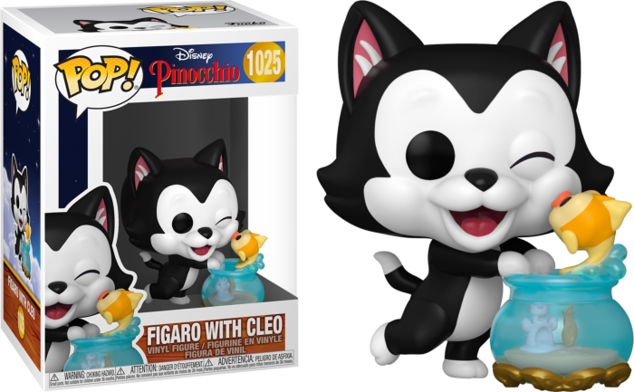 Funko Pop! Pinocchio: Figaro with Cleo