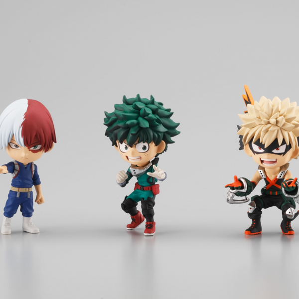 My hero 2024 academia chibi figures