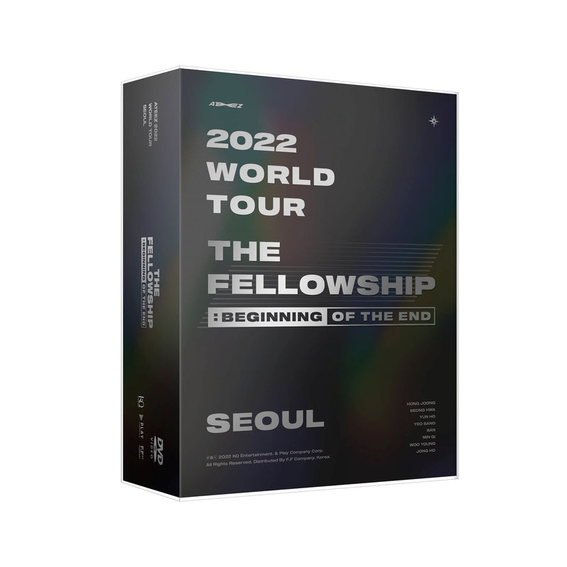 Ateez Album (DVD) - 2022 World Tour the Fellowship Beginning of the End (Seoul)