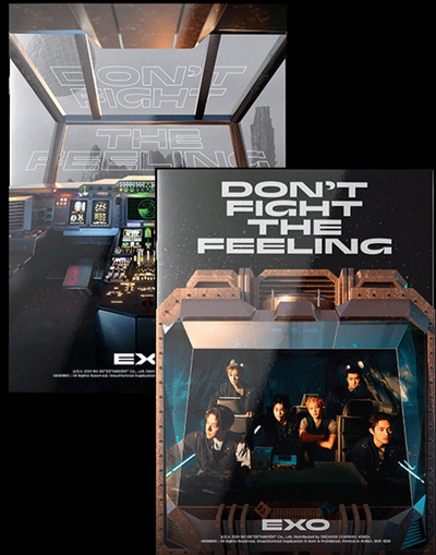 EXO Album - DON'T FIGHT THE FEELING (Version 1 & 2)